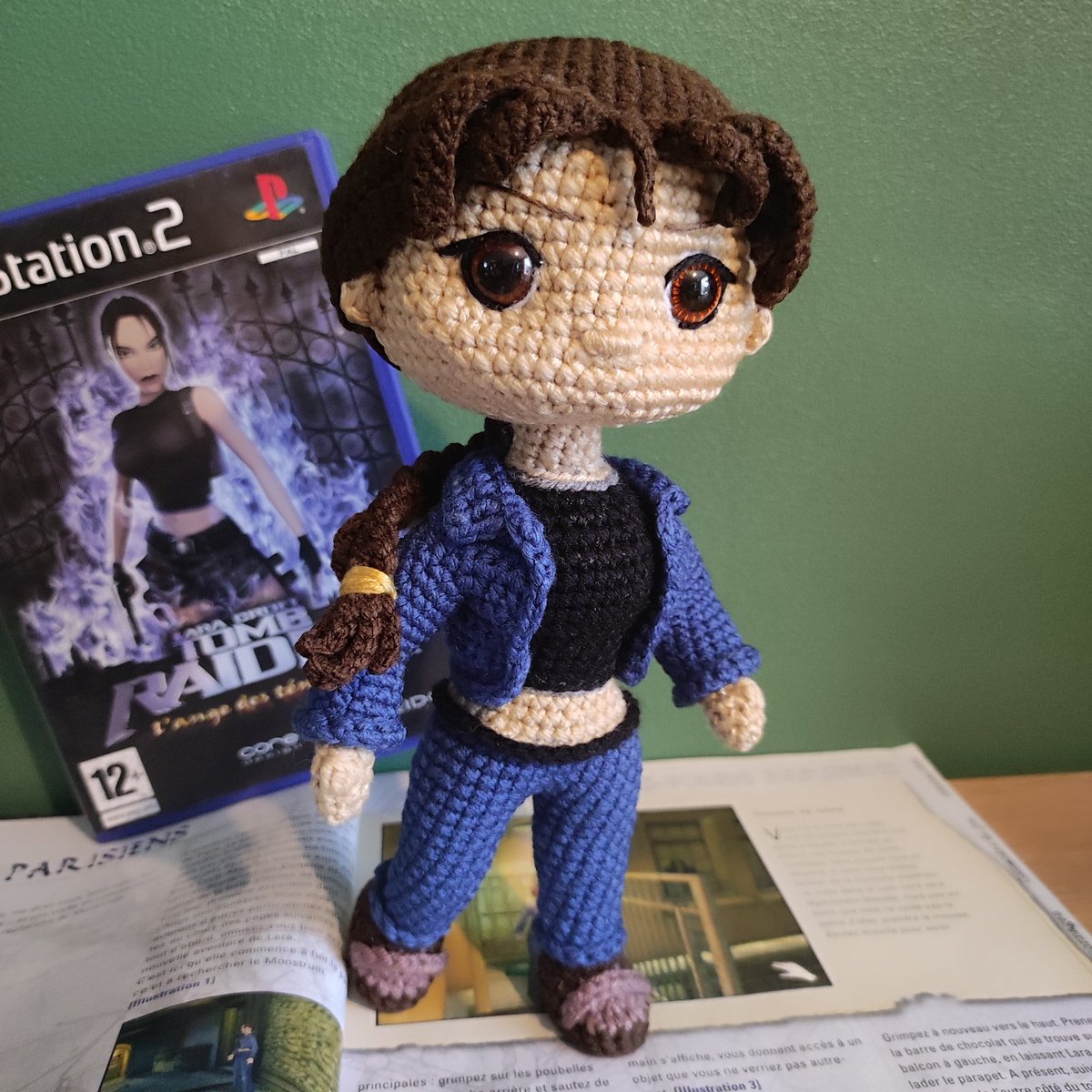 crochetti03's tweet photo. Dans 4 jours c'est la St Valentin. Mais chez les fans de Miss Croft cette date sonne tout autrement, en plus de l'anniversaire de l'icône vidéo ludique, c'est aussi la sortie du Remaster IV-V-VI. Bientôt le retour dans les bas fonds Parisiens. J-4 #TombRaider #LaraCroft https://t.co/zkqiCQAUiF
