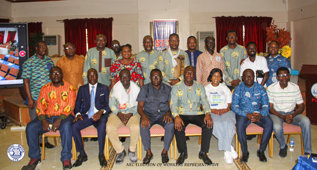 Scenes from GWL Divisional Unions of PUWU 2025 National Executive Council  (NEC) Meeting held on Friday, February 7, 2025, at PUWU Centre, Kasoa.