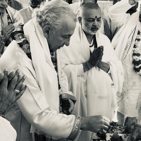 I visited the Maharishi Smarak and took a holy dip at the Sangam in Prayagraj. “The Maharishi Smarak is a center of Maharishi Ved Vigyan, designed to impart knowledge to millions for generations to come.” <a href="/DrTonyNader/">Tony Nader MD, PhD</a>