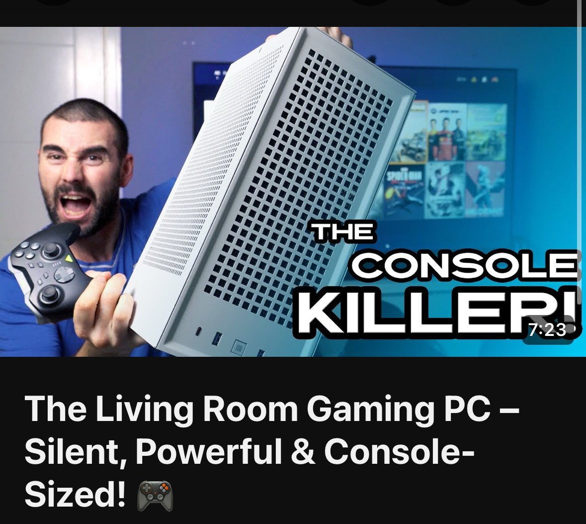 imchecotech's tweet photo. 🎮🔥 Silent, powerful, and console-sized—featuring the Ryzen 7 9700X &amp; RX 7600. No RGB, just pure performance! Would you swap your console for this? 🤔👇
🎥 Watch here: https://t.co/B1LhkqWxxz
#GamingPC #MiniITX #ConsoleKiller https://t.co/oe6zbYlcGr