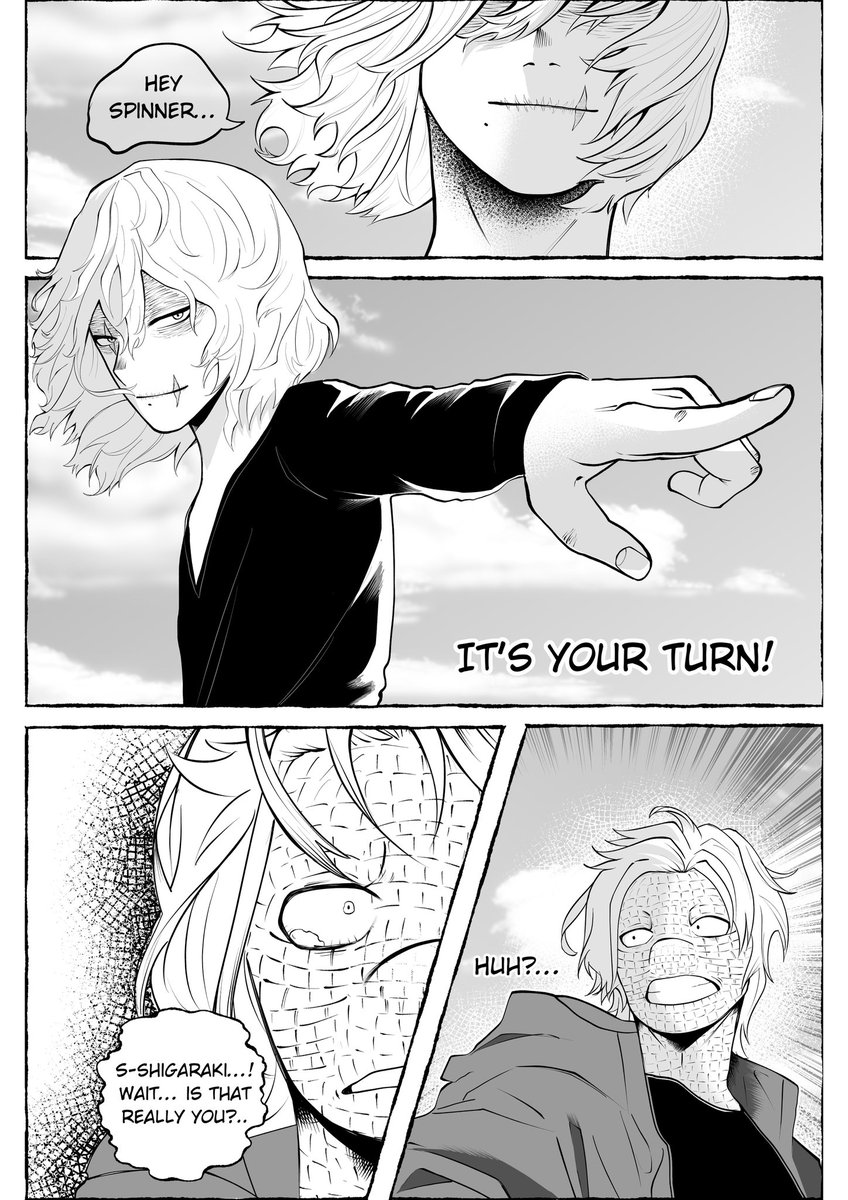 ( Panels are from Right to Left )
Little Spinaraki manga written and illustrated by me!
It's my first manga so there might be some mistakes!
(1/3)
#mha #bnha #MyHeroAcademia #ShigarakiTomura #tomurashigaraki 