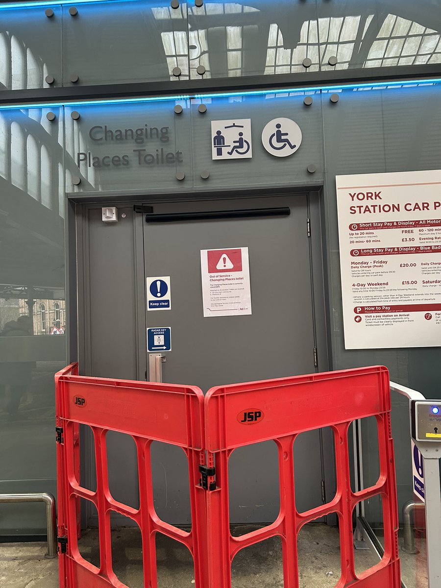 And just for good measure, the Changing Places toilet remains out of service - a week since it was first reported.
Really not good enough <a href="/LNER/">London North Eastern Railway</a>. Do better ❗️