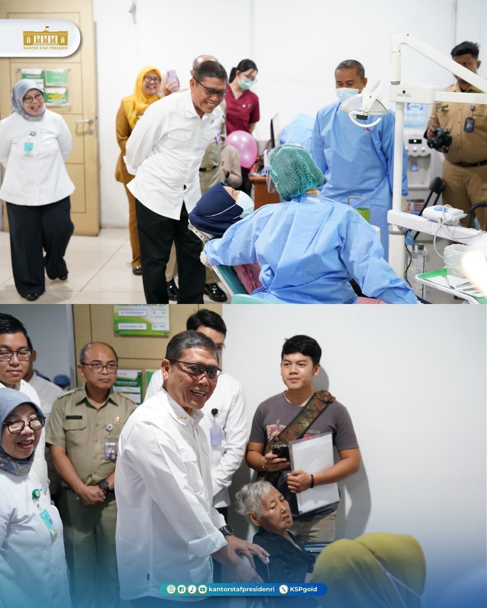 KSPgoid's tweet photo. Hari ini (10/2), Program Cek Kesehatan Gratis (CKG) dimulai! Program ini adalah #KadoDariNegara bagi seluruh rakyat Indonesia yang sedang berulang tahun.

#CKG #ProgramCKG #KSP #KantorStafPresiden https://t.co/s0omGdutsQ