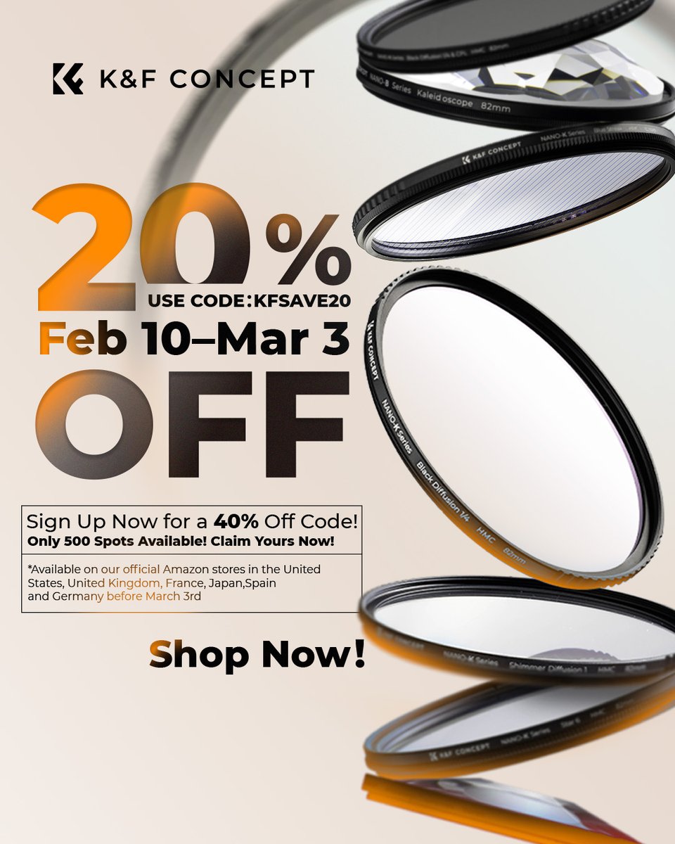 K&F CONCEPT tweet media