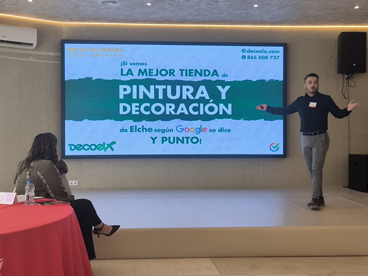 decoelx's tweet photo. 📢 El pasado 5 de febrero, Javier Martín, CEO de DECOELX, compartió con más de 35 empresarios las claves que nos diferencian en el sector de la pintura y decoración.

🎯 Atención personalizada, innovación y calidad son nuestros pilares.

💡 ¡Seguimos creciendo y aportando valor! https://t.co/VdzxfZEw3P