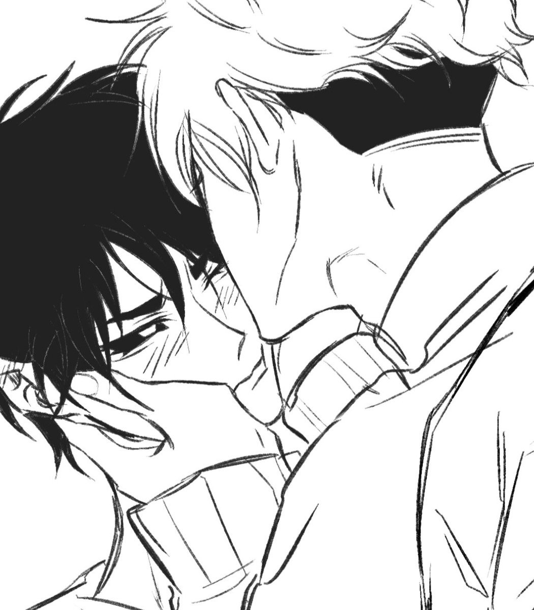 Notmyname642460's tweet photo. Weird how I rarely draw these two getting it on...😭 #wip #googun #gungoo #lookismfanart https://t.co/nM4z5D0xnv