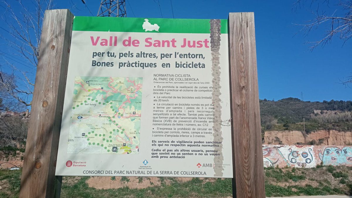 RuralAtlas's tweet photo. El ciclo natural también avanza en los aledaños de la ciudad. La Vall (o Valle) de Sant Just, a escasos minutos de Barcelona ciudad, permite disfrutar del Parque Natural de Collserola y de una primavera que no tardará en llegar 😉
#baixllobregat #collserola #AreaMetropolitana https://t.co/2yCXupvy9i