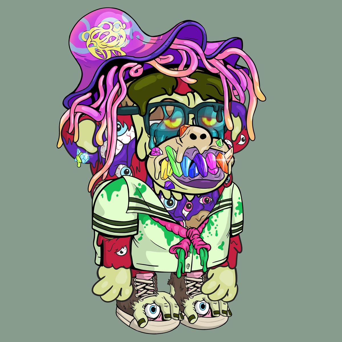 A KID (@akidonape) on Twitter photo Life in grayscale? Not with A MUTANT KID. ⚡
Hit start, mutate, and bring the chaos. 🧪 Life in grayscale? Not with A MUTANT KID. ⚡
Hit start, mutate, and bring the chaos. 🧪