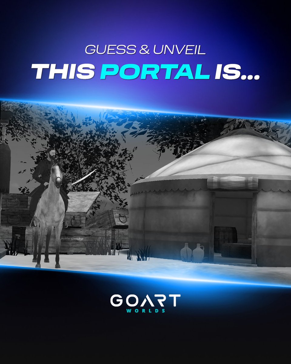goartworlds's tweet photo. 👀 Calling all GoArt veterans!

This image is a sneak peek of a specific spot inside a GoArt portal. But which one? 🤔 The first 2 correct answers win 10 USDT each!

How to join?
1️⃣ Guess the correct portal name and tag 1 friends in the comments.
2️⃣ Repost this post.

⏳Correct answer will be revealed on Wednesday!

👀 Let’s see… Are you a real GoArt explorer or just an NPC wandering around?

#GoArtWorlds #TreasureHunt #Web3Gaming