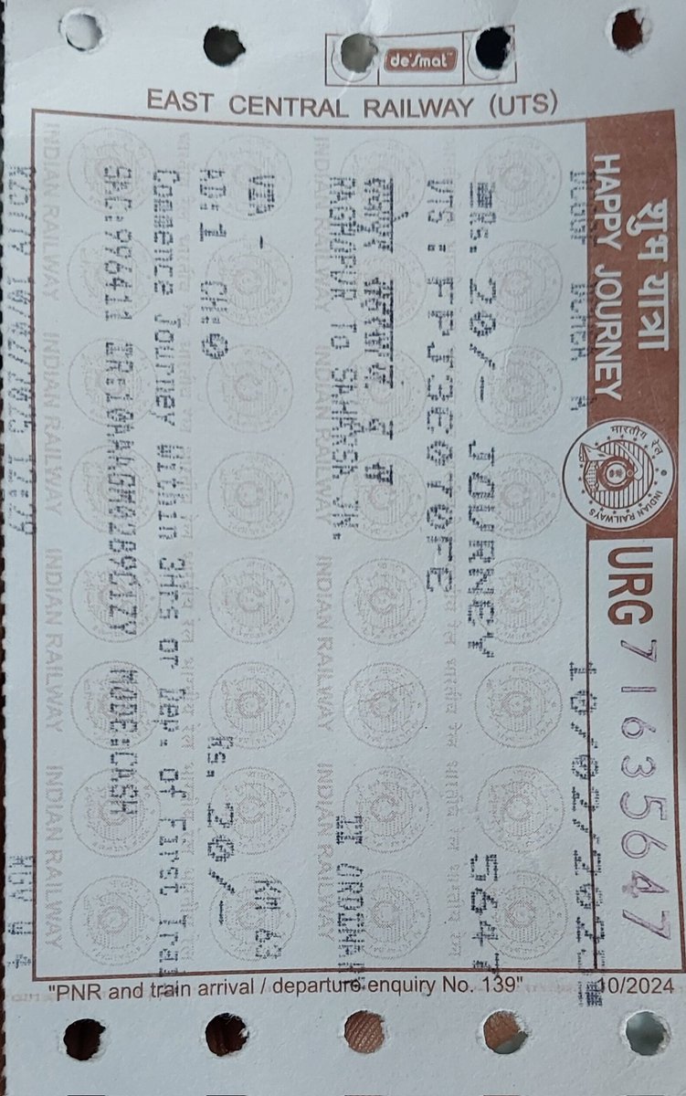 LUCKYLSR321's tweet image. Train no-75201
Unnecessary stop in SRGR junction last 30 minutes.
This train very is delayed every day.
Kindly took in this matter seriously sir 🙏 
@RailwaySeva @RailMinIndia @spjdivn @ComplaintSpjDiv @kingaliasgar @ECRlyHJP @Central_Railway @PMOIndia @officecmbihar @AmitShah