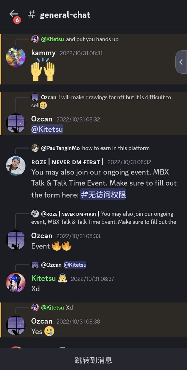kitetsu_MAG's tweet image. #FunComesFirst 
#MARBLEX
@MARBLEXofficial 

If you are the real OG of MARBLEX, you can't forget the first Talk &amp;amp; Talk event in MARBLEX Discord. I can't find the final messages count results of each users. But I can still remember Verhcel, Ozcan and kukomban are top 3 and I am the…