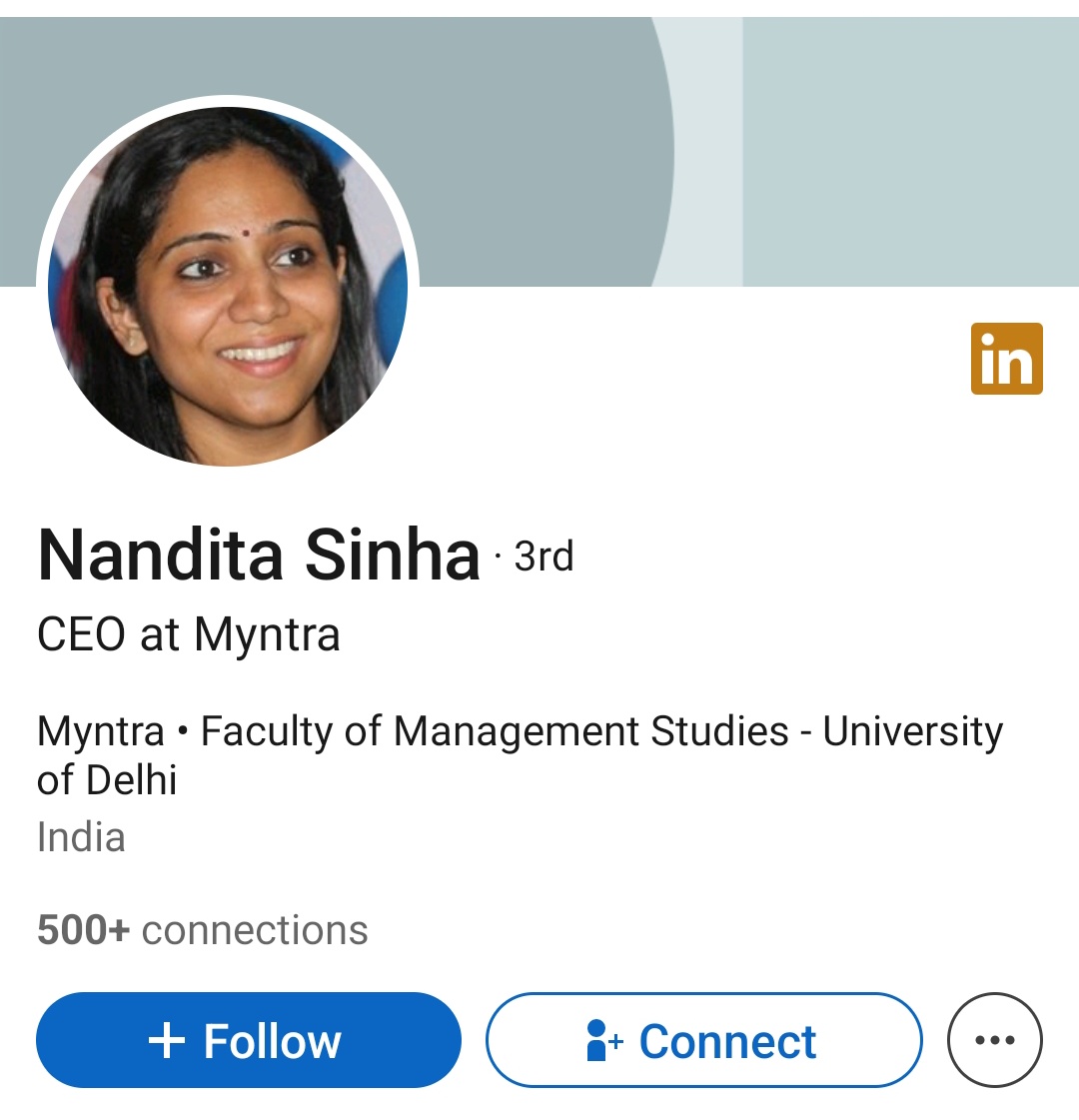 HPhobiaWatch's tweet image. CEO of @myntra @MyntraSupport is a woman 

90% of the workforce are women 

And this is the content they post?