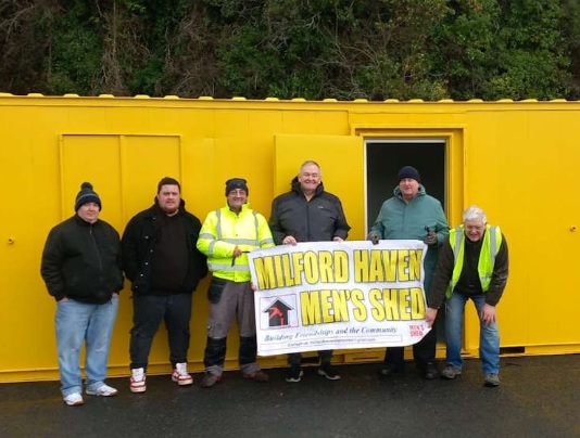 Men's Sheds Cymru (@mensshedscymru) on Twitter photo Milford Haven Men's Shed has moved! Now based at Milford Haven Railway Station, the new space offers a workshop, social area & kitchenâperfect for meeting, making, and sharing skills!
đ
Open Tues, Thurs, Sat
â° 10 AM â 2 PM
Go get involved!
<a href="/UKMensSheds/">UK Menâs Sheds Association</a> <a href="/PembsPAVS/">Pembrokeshire Association of Voluntary Services</a> Milford Haven Men's Shed has moved! Now based at Milford Haven Railway Station, the new space offers a workshop, social area & kitchenâperfect for meeting, making, and sharing skills!
đ
Open Tues, Thurs, Sat
â° 10 AM â 2 PM
Go get involved!
<a href="/UKMensSheds/">UK Menâs Sheds Association</a> <a href="/PembsPAVS/">Pembrokeshire Association of Voluntary Services</a>