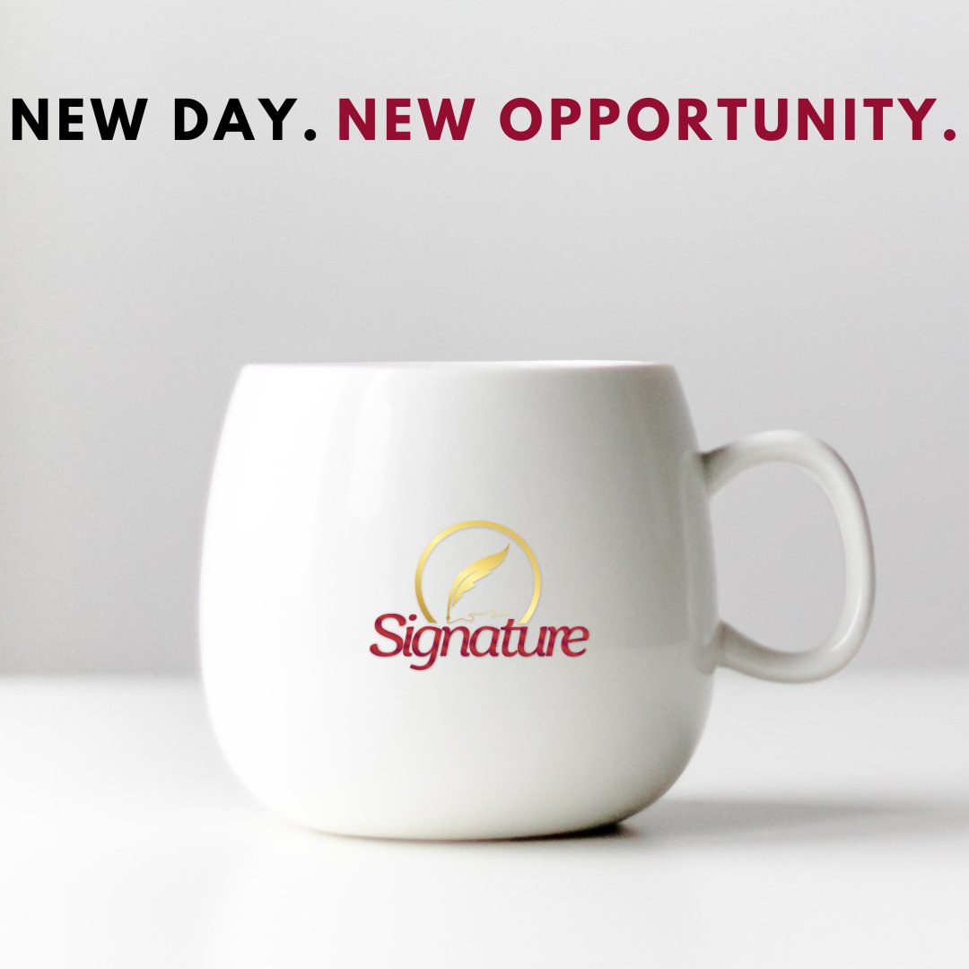 SignatureCL's tweet image. Embrace the dawn of a new day, filled with endless possibilities and opportunities waiting to be seized. Let's make today count! 🌟 #NewDay #NewOpportunity #Worldwide