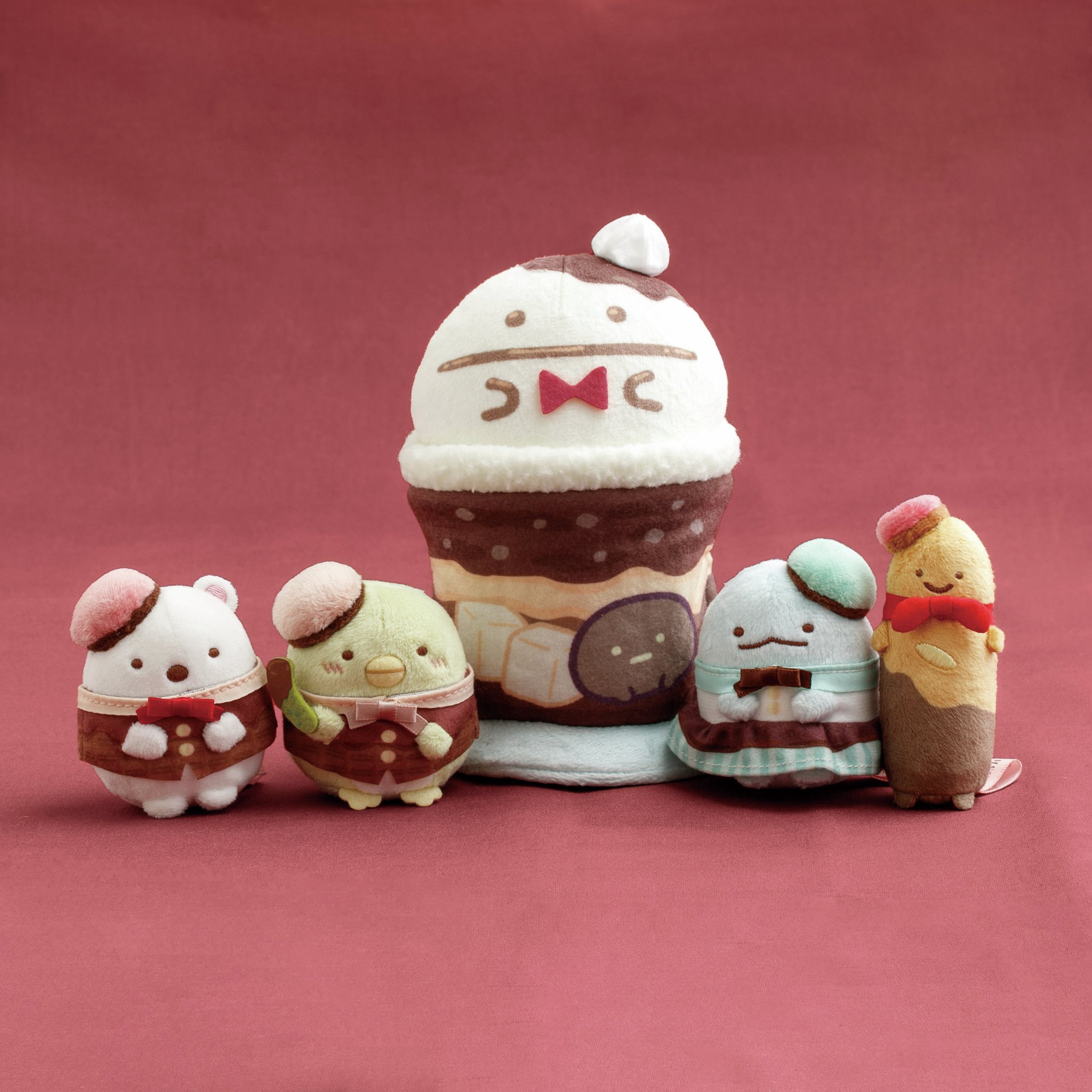 すみっコぐらし 喫茶すみっコでチョコレートフェア パン店長 てのりぬいぐるみ すみっコぐらし【公式】 on X: