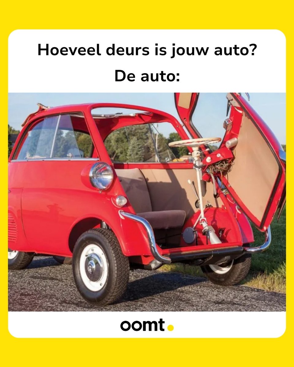 Één, en het is niet wat je denkt dat het is 😅