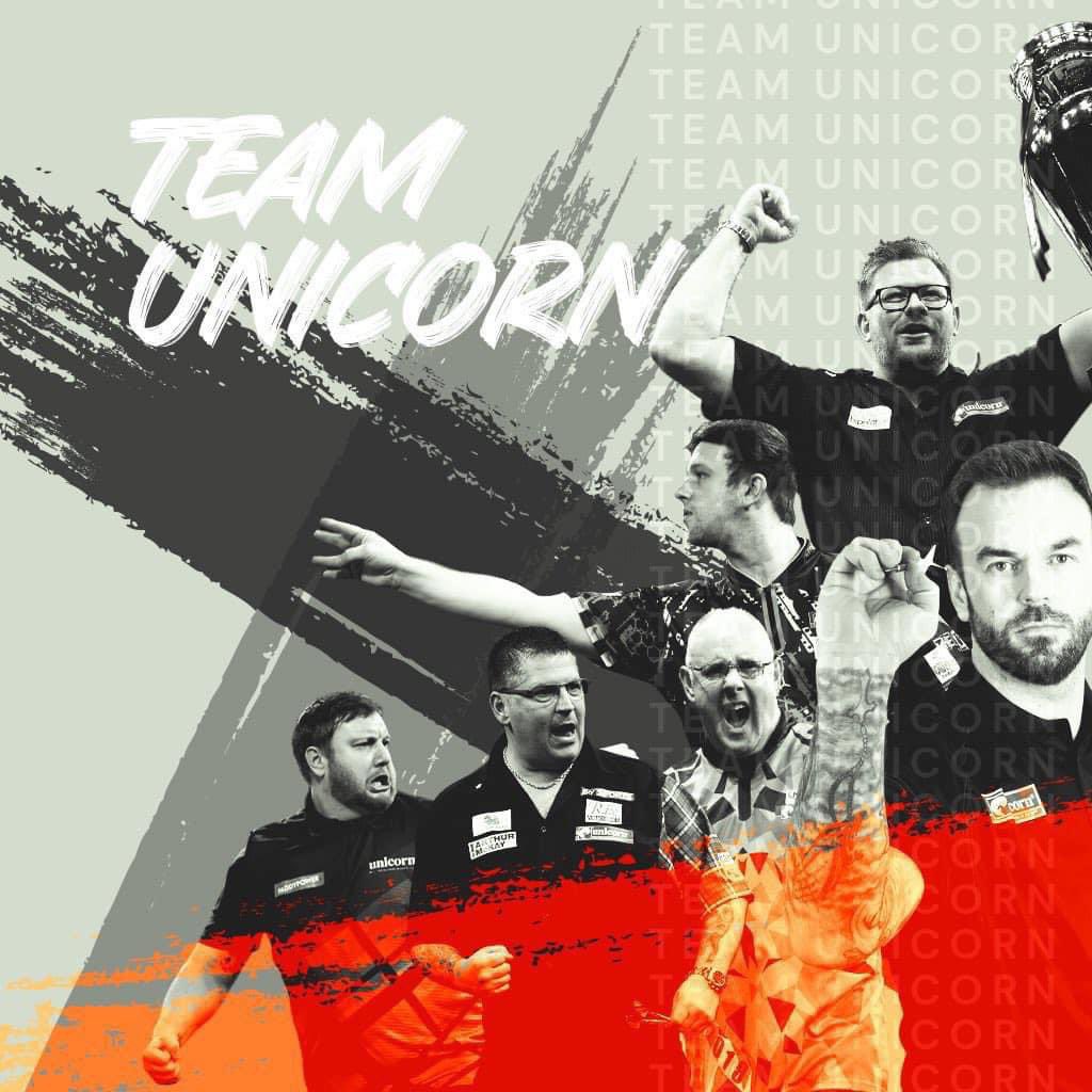 Players Championship 1/2.
🏴󠁧󠁢󠁳󠁣󠁴󠁿Gary Anderson
🏴󠁧󠁢󠁥󠁮󠁧󠁿Owen Bates 
🏴󠁧󠁢󠁳󠁣󠁴󠁿Darren Beveridge 
🏴󠁧󠁢󠁥󠁮󠁧󠁿Matt Dennant
🏴󠁧󠁢󠁥󠁮󠁧󠁿Adam Hunt 
🏴󠁧󠁢󠁳󠁣󠁴󠁿Cameron Menzies 
🏴󠁧󠁢󠁥󠁮󠁧󠁿Callan Rydz
🏴󠁧󠁢󠁥󠁮󠁧󠁿Ross Smith
🇦🇹Mensur Suljovic
🏴󠁧󠁢󠁥󠁮󠁧󠁿James Wade 
🏴󠁧󠁢󠁥󠁮󠁧󠁿Ian White 
🇩🇪Tim Wolters 
Good luck Team Unicorn🏆