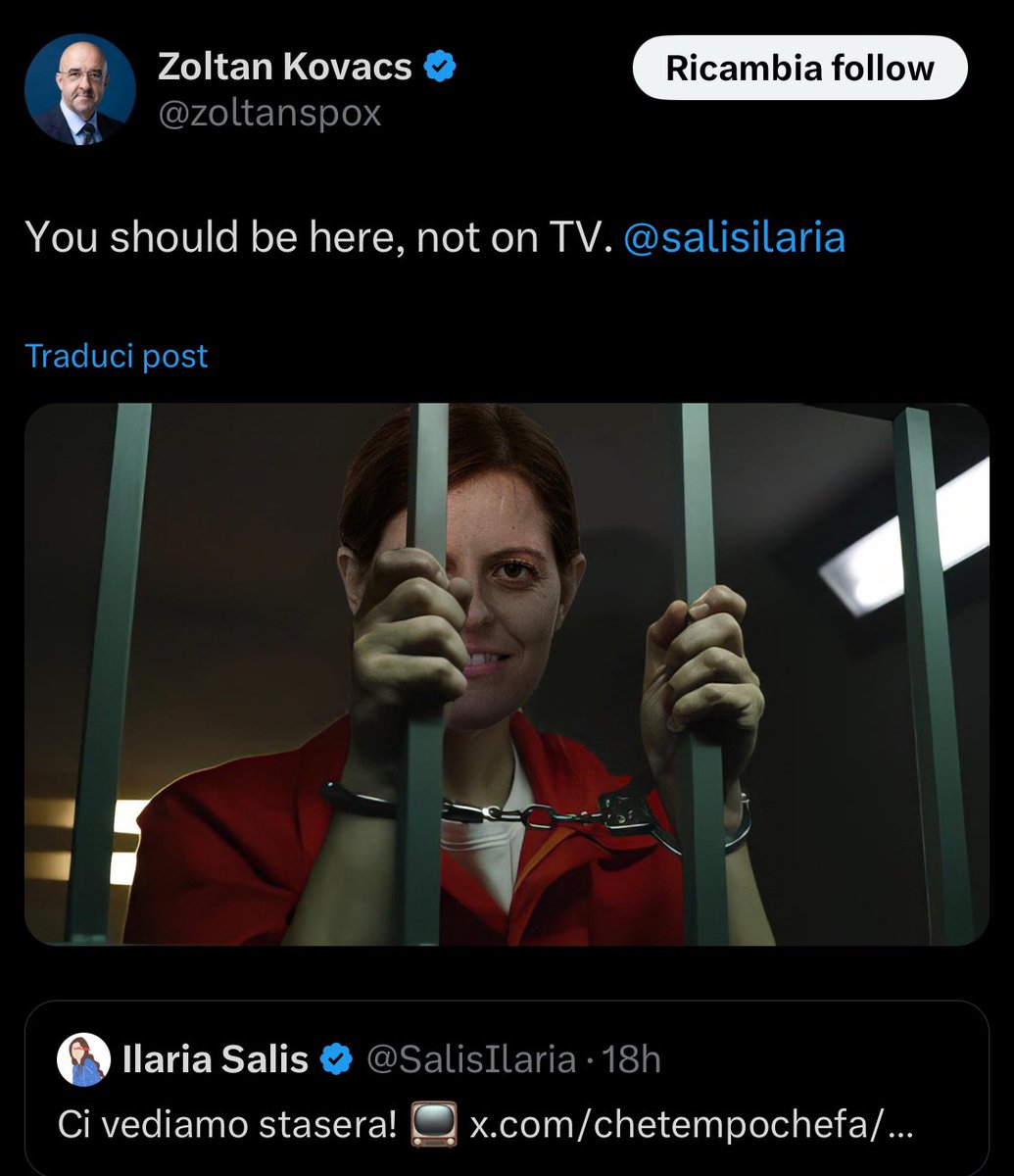 Ilaria Salis tweet media