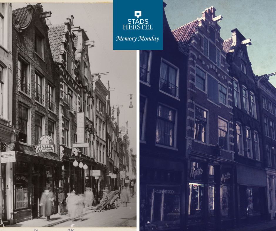 stadsherstel's tweet photo. #MemoryMonday | Nieuwendijk 24, Amsterdam

In 1820 kwam hier een leerhandel. De mooie houten Ossenkop aan de gevel herinnert ons nog aan deze Amsterdamse schoenenhistorie.

#Erfgoedredders | #Onderonzevleugels | #Stadsherstellen | #Stadsherstellers | #Monumenten | #Toen_en_Nu https://t.co/x1Htl6mZXg