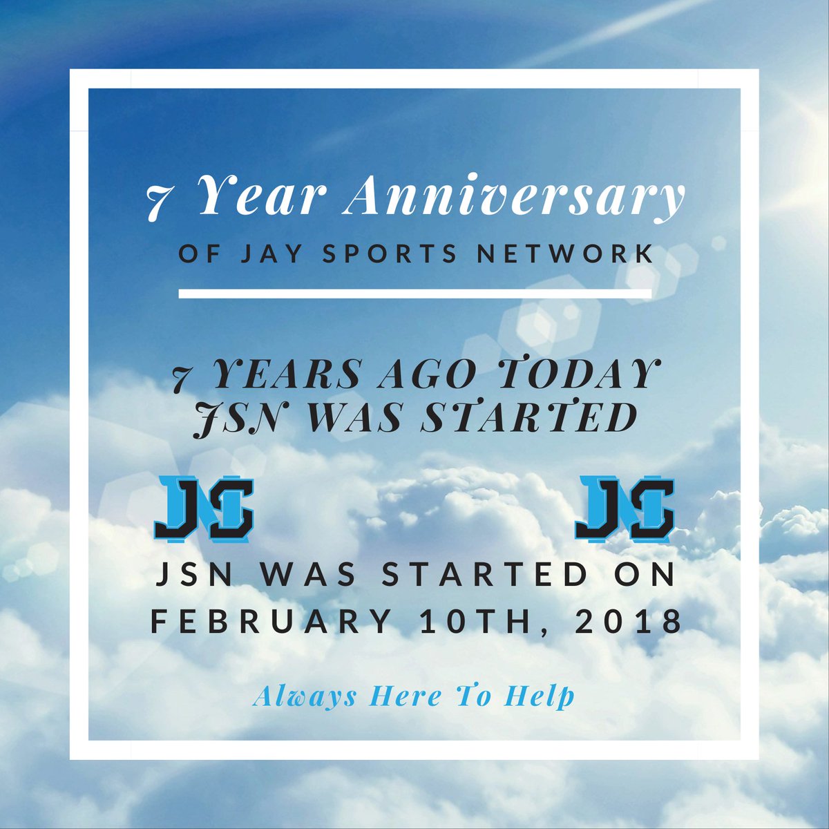 JAYSPORTSNETWO2's tweet image. Today, February 10th,  2025, Marks 7 Years Since I started Jay Sports Network. I am truly blessed and honored to have a page that can help those who need it most. Thank you, everyone, for the continued support. Great Things Are Ahead For JSN. ❤️

#jaysportsnetwork