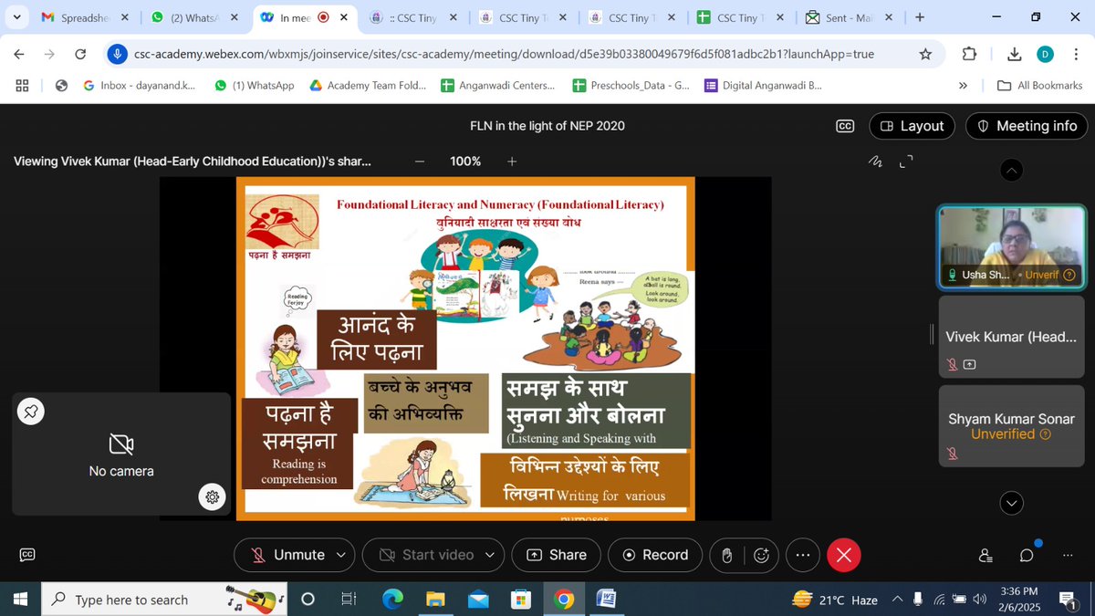 An informative and engaging training is conducted by Prof. Usha Sharma, in-charge CNCL, NCERT for the hundreds of ECE educators of schools who have adopted the program of CSC Tiny Tech. <a href="/sanjaykrakesh/">Sanjay K Rakesh</a> <a href="/CSCegov_/">CSCeGov</a> <a href="/academy_csc/">CSC Academy</a> <a href="/CSCUttarPradesh/">CSC Uttar Pradesh</a>  <a href="/CSCHimachal/">CSC Himachal</a> <a href="/CscOdisha/">Csc Spv Odisha</a>