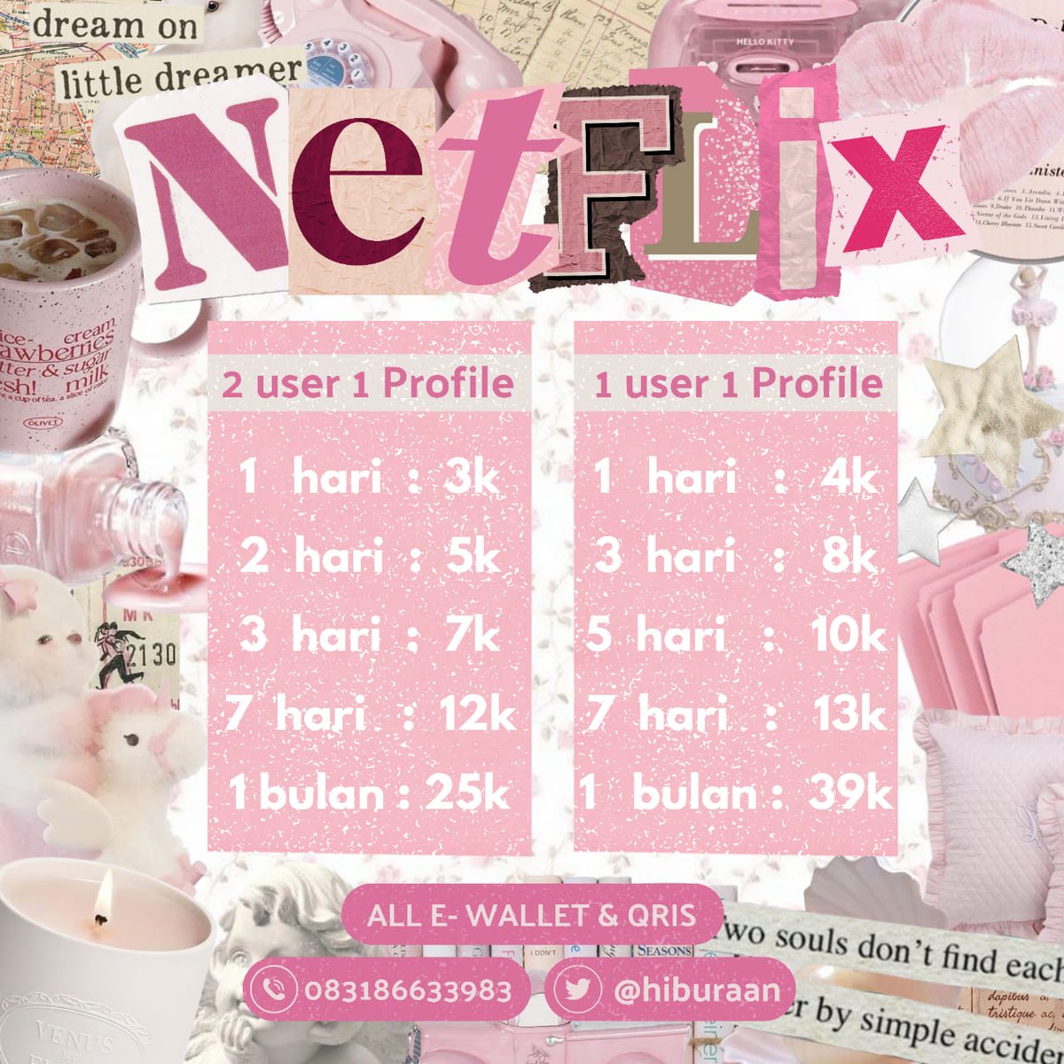 kalau yang 1u adaaaaaaaaaaaaaaa

hub   :   wa.me/6283186633983
testi  :   s.id/hiburaan