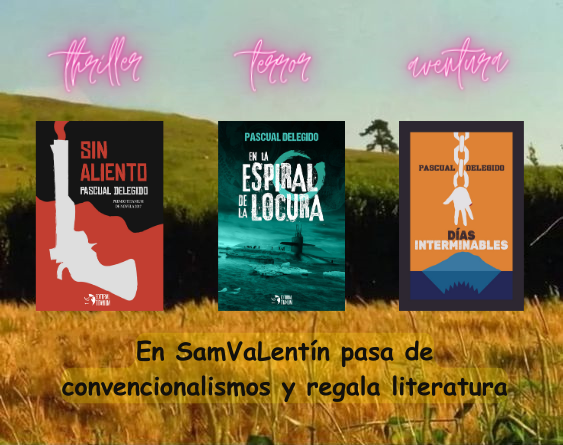 PaskuDelegido's tweet photo. 📖 #SanValentin #SamVaLentin

#SinAliento. La lucha de una joven por ser libre.
https://t.co/bY71MUmtuR

#EnlaEspiraldelaLocura. Un horror primigenio en la Antártida.
https://t.co/4yuBoV7oIq

#DíasInterminables⛓️ Un peligroso rescate en el postapocalipsis.
https://t.co/wbeDCZyzS2 https://t.co/WdoBlbiIhL