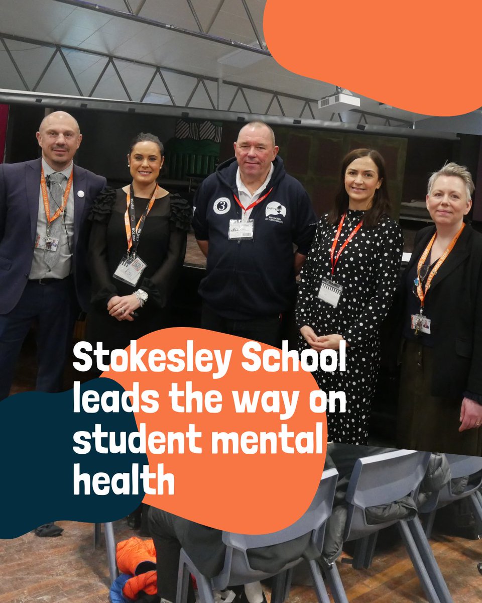 We were delighted to visit Stokesley School recently to deliver sessions raising awareness of mental health and suicide.

Joined by Andy Airey of 3 Dads Walking, Sophie delivered age-appropriate training to equip students with vital knowledge and confidence to talk openly 🧡