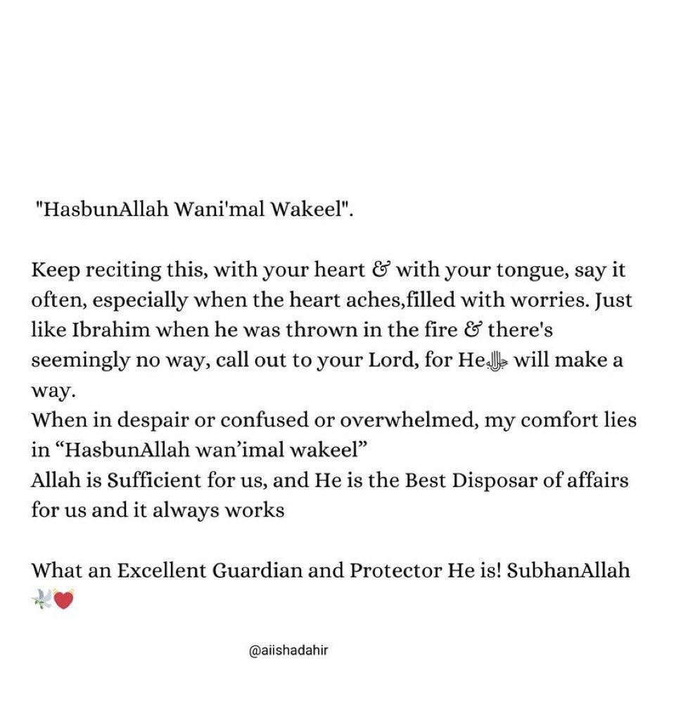 aiishadahir's tweet photo. Allah will make a way🥹🕊️ https://t.co/RtgFobxIky