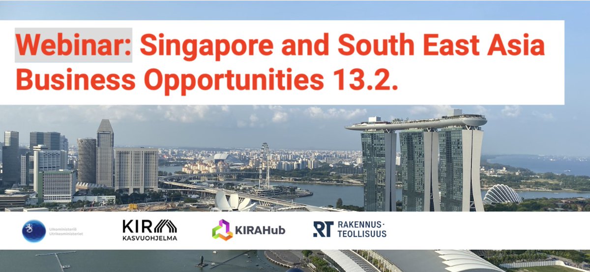 Join our #webinar! We will discuss the role of digital tools in the future of construction at Built Tech Asia (BTA) in Singapore on 18.-20.3.2025.

✍ Register at this link: kirafoorumi.fi/event/3431/