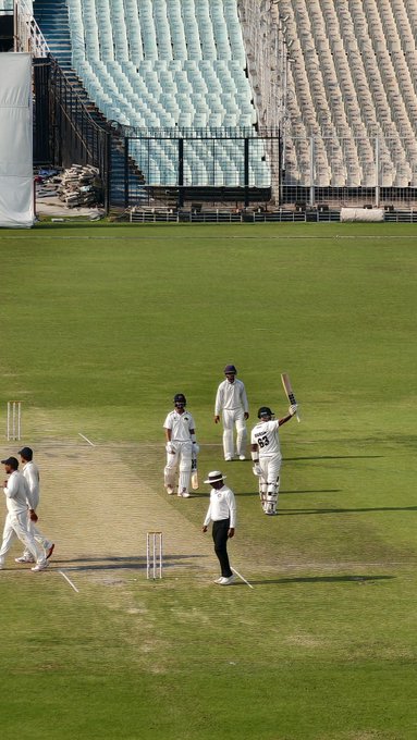 Surya departs after scoring 70 in Ranji Quarter Finals 👏