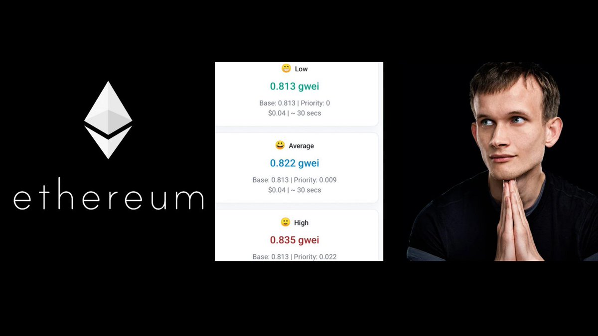 MerlijnTrader's tweet image. Ethereum Gas Fees Just Crashed! 

- 3 weeks ago, Vitalik vowed to fix high fees
- Today: Avg gas fee = $0.04

Is this the spark that ignites the next $ETH rally?

I’m watching closely.