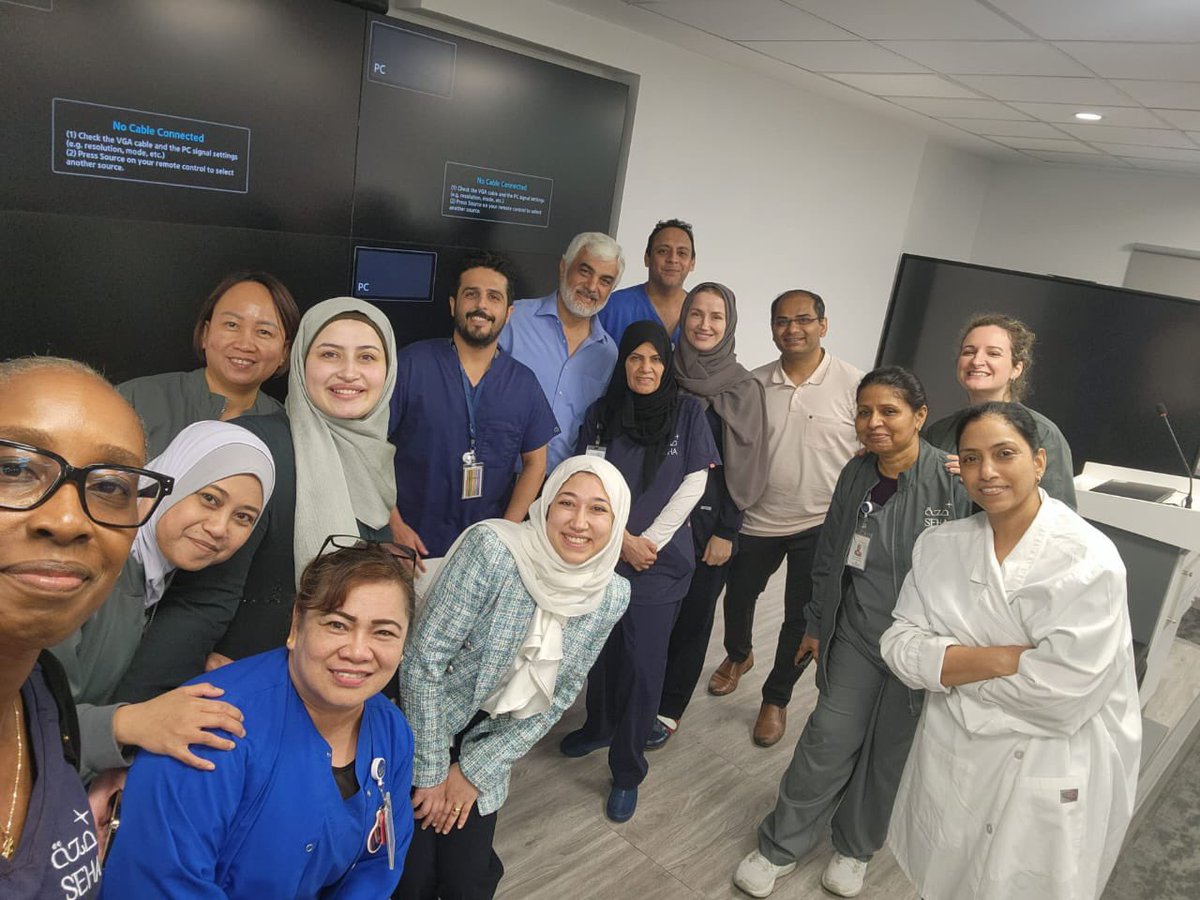 TalalAltamimi2's tweet photo. I was honored to conduct an echocardiography course at Corniche Hospital in Abu Dhabi, exchanging ideas with the team there. We had a full week of engaging sessions and hands-on training it was both enriching and enjoyable!

But the greatest privilege was getting to know the incredible people there including Hesham Tawakol and @draloksharma74 .