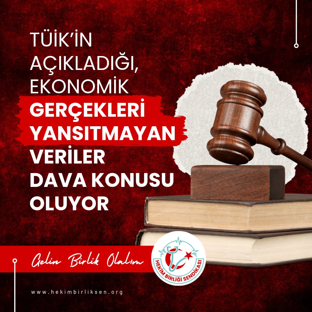 hekim_birligi's tweet photo. TÜİK’in açıkladığı, ekonomik gerçekleri yansıtmayan veriler dava konusu oluyor!

Hekim Birliği olarak, TÜİK’e açılan asılsız veri davasına müdahil olma dilekçesi verdik. 

Ankara 6. İdare Mahkemesi, söz konusu dava için 03.03.2025 tarihine duruşma günü verdi.

📌 Yüz binlerce emekliyi temsil eden sendikalar ve derneklerle birlikte duruşmada yer almak için mahkemeye başvurduk.

📌 Ayrıca Hekim Birliği adına konuyla ilgili ayrı bir dava da açtık!

Bu dava, milyonlarca emeklinin kaderini belirleyecek. Tüm emeklileri haklarına sahip çıkmaya çağırıyoruz!

#GelinBirlikOlalım