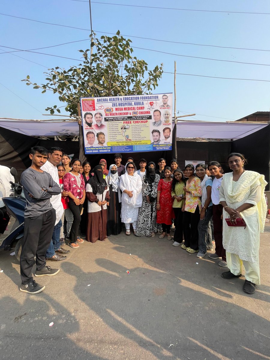 rootofkindness's tweet photo. FREE MEGA MEDICAL CAMP
All types of health care & free specs for everyone in Kurla ✨
Taking care of everyone who needs It
#healthcomesfirst #healthcare #free #medicalcamp #kurla #freecheckup https://t.co/9CBKioEHhP