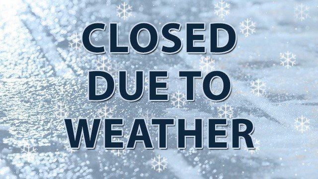 St. Bernard's School is closed for the day due to weather.