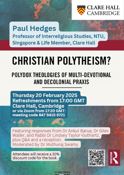RebeccaClint1's tweet photo. Fantastic event celebrating the important title https://t.co/VfMF9xGIsu by Paul Hedges @routledgebooks @Routledge_Phil @paulmhedges https://t.co/jTUtMBZLQJ