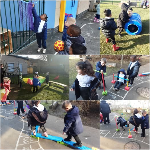 LynnfieldSchool's tweet photo. Reception we have had great fun creating obstacle courses & taking part in group activities. This type of play helps us develop our muscles in our arms, hands, legs & core which will help us with things like writing & sitting #teamwork #stickability #Respect https://t.co/3EQ2saI9uI