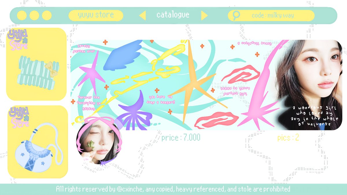 sa_nghyeon's tweet image. haLO SEMUANYA!! boleh bantu share postku?! ★___★  

Aku ada layout “milky way” ready stock member h2h yang  tertera seperti di bawah :] oh iya layout-nya juga free retext :9 bisa kamu miliki dengan cara tukar rupi4hmu ke aku  

#zonajajan #zonaba #zonauang