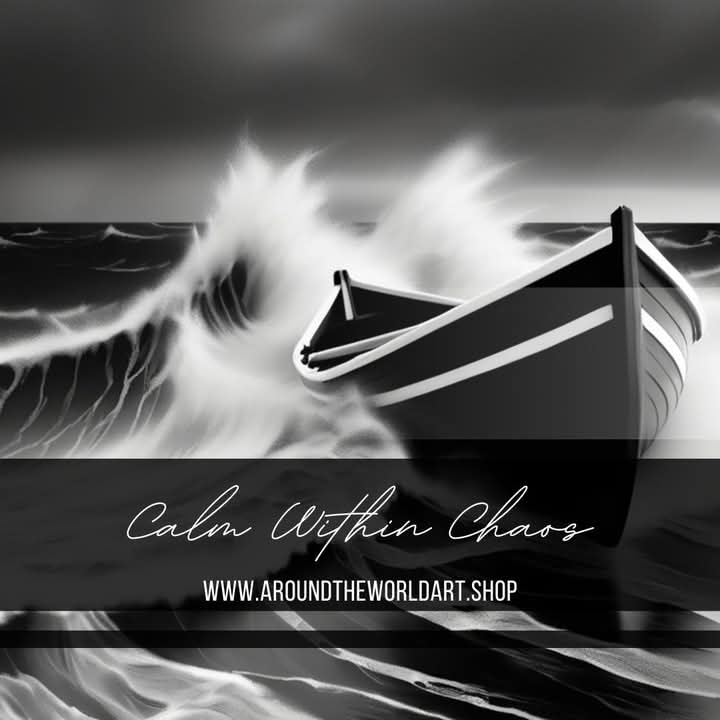 🌊 Lost at Sea - A Timeless Black &amp; White Print ⛵

Perfect for lovers of the sea, adventure, and minimalist art, this print brings a touch of nautical charm to any space.

🖤 Available now in our store (link in bio)

#AroundTheWorldArt #WatercolourPrint #BlackAndWhiteArt