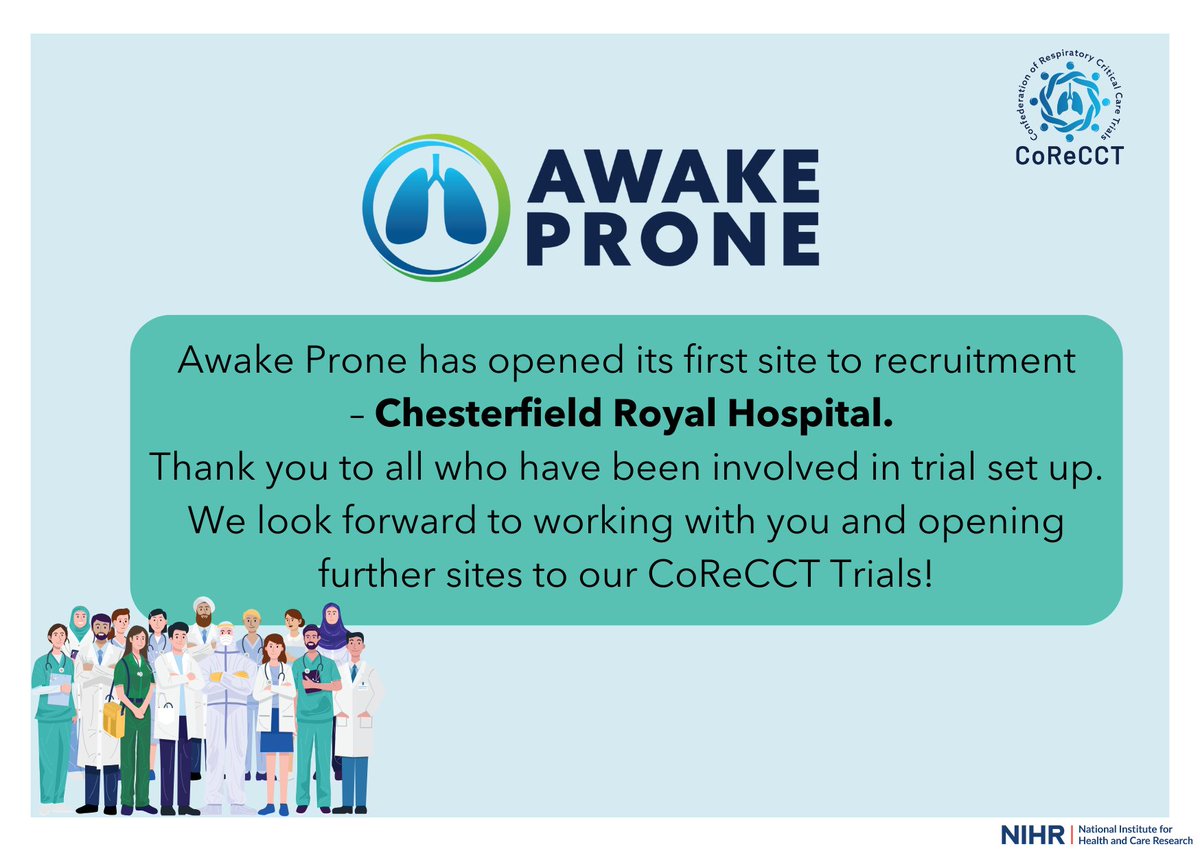 EPPiC Warwick (@eppic_warwick) on Twitter photo First site open for Awake Prone (one of the CoReCCT Trials) 🥳<a href="/DarkNatter/">Paul Dark</a> <a href="/gazkitch/">Gareth Kitchen</a> <a href="/ICS_updates/">Intensive Care Society 💙</a> <a href="/WarwickCTU/">Warwick CTU</a> <a href="/KeithCouper/">Keith Couper</a> <a href="/EPPiC_Warwick/">EPPiC Warwick</a> @Luigi_ICM <a href="/dfmcauley/">Danny McAuley</a> <a href="/DanJHadfield/">Daniel Hadfield</a> <a href="/ProfLouiseR/">ProfLouiseR</a> <a href="/perkins_gd/">Gavin Perkins</a> First site open for Awake Prone (one of the CoReCCT Trials) 🥳<a href="/DarkNatter/">Paul Dark</a> <a href="/gazkitch/">Gareth Kitchen</a> <a href="/ICS_updates/">Intensive Care Society 💙</a> <a href="/WarwickCTU/">Warwick CTU</a> <a href="/KeithCouper/">Keith Couper</a> <a href="/EPPiC_Warwick/">EPPiC Warwick</a> @Luigi_ICM <a href="/dfmcauley/">Danny McAuley</a> <a href="/DanJHadfield/">Daniel Hadfield</a> <a href="/ProfLouiseR/">ProfLouiseR</a> <a href="/perkins_gd/">Gavin Perkins</a>