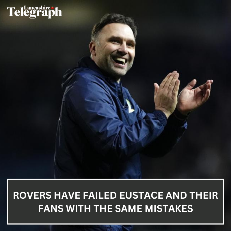 _ElliottJackson's tweet photo. To drive two head coaches out of the door in 12 months is a damning indictment.

Don't aim your anger at John Eustace. If he views Derby as a better project, it says everything.

This is on the #Rovers board. It's another messy divorce and it's the fans who suffer yet again.