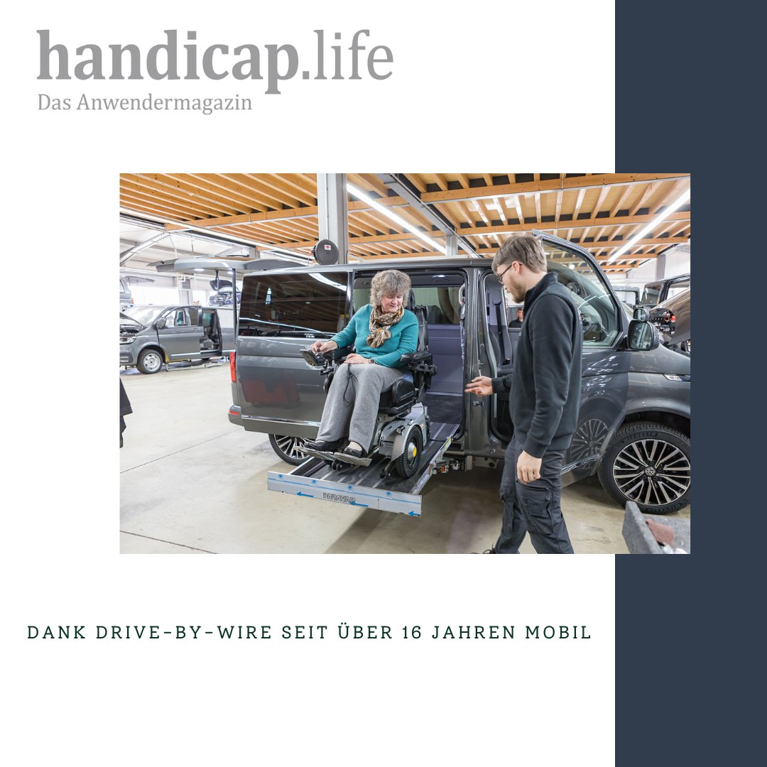 Anzeige/Werbung
Die tolle Geschichte über Sabines Selbstständigkeit könnt ihr hier lesen:

handicap-life.com/aktuelle-ausga…

Text und Foto: Paravan GmbH

#Handicaplife #MomoMagazin #MagazinMomo
#Mobilität #Motion #Barrierefreiheit #Handicap
#Amputation #Inklusion  #Technik #Paravan