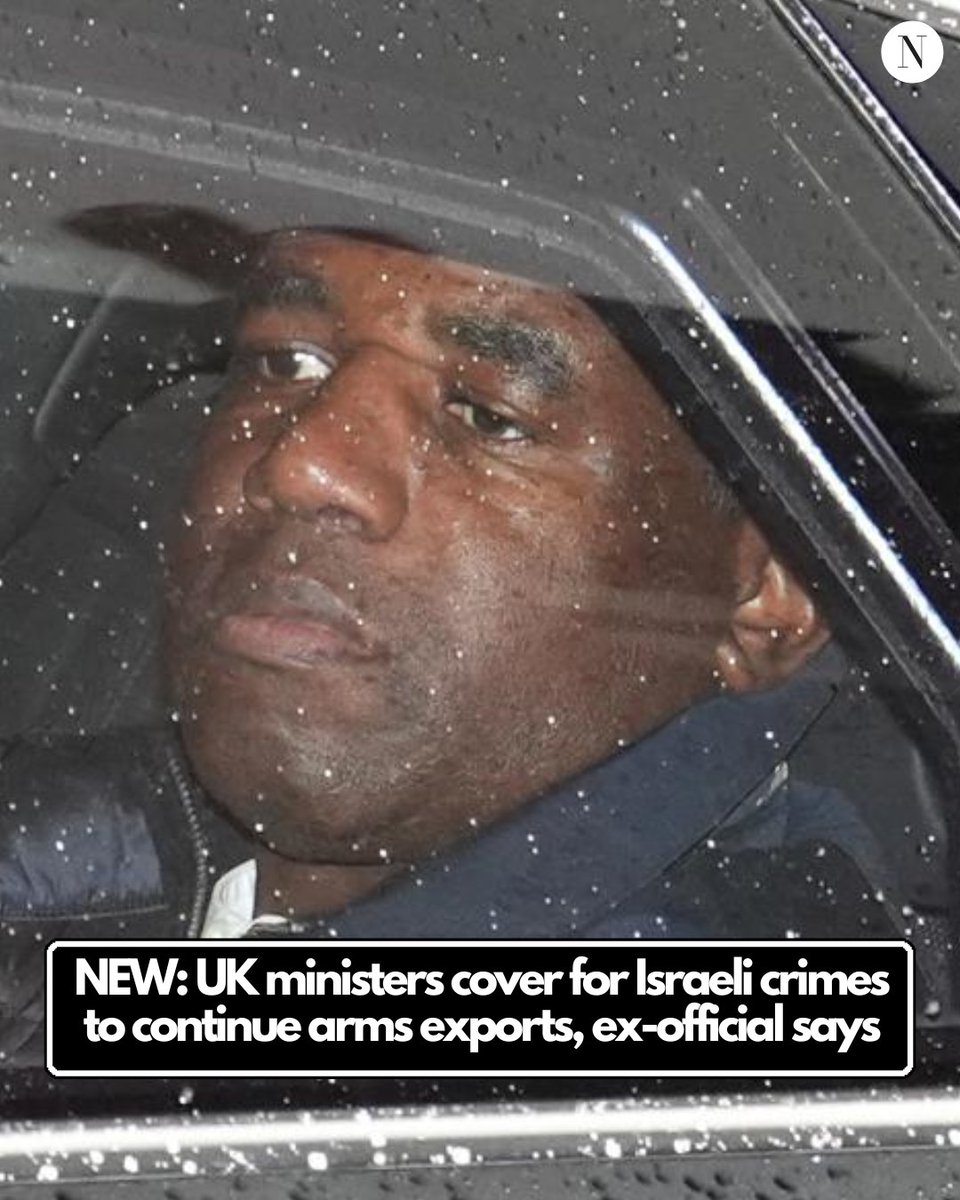 NEW: The UK Government has systemically edited documents or suppressed evidence of war crimes so it can continue selling weapons to Israel, a former Foreign Office official has said in a series of bombshell allegations

Read the full story: thenational.scot/news/24922256.…