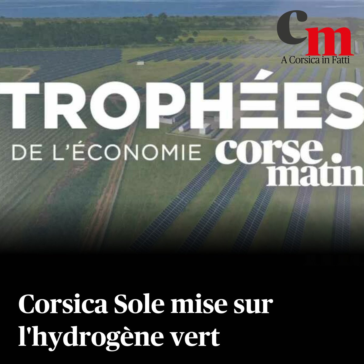 Corsica Sole mise sur l'hydrogène vert
➡️ sur.corsematin.com/JYW