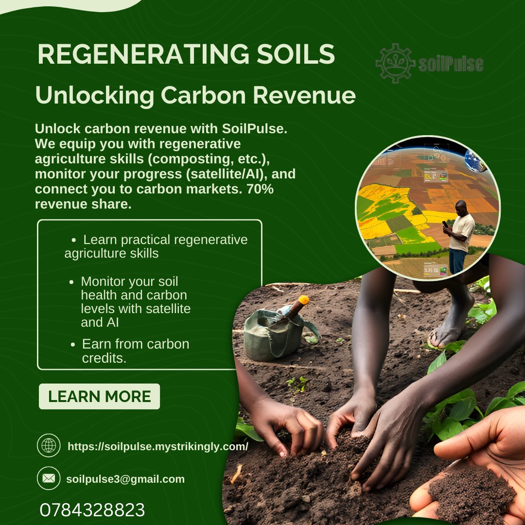 soilPulse's tweet photo. @simon_omukiga Let’s meet at the harvest money expo for a free demo https://t.co/yk7rn1lNGy