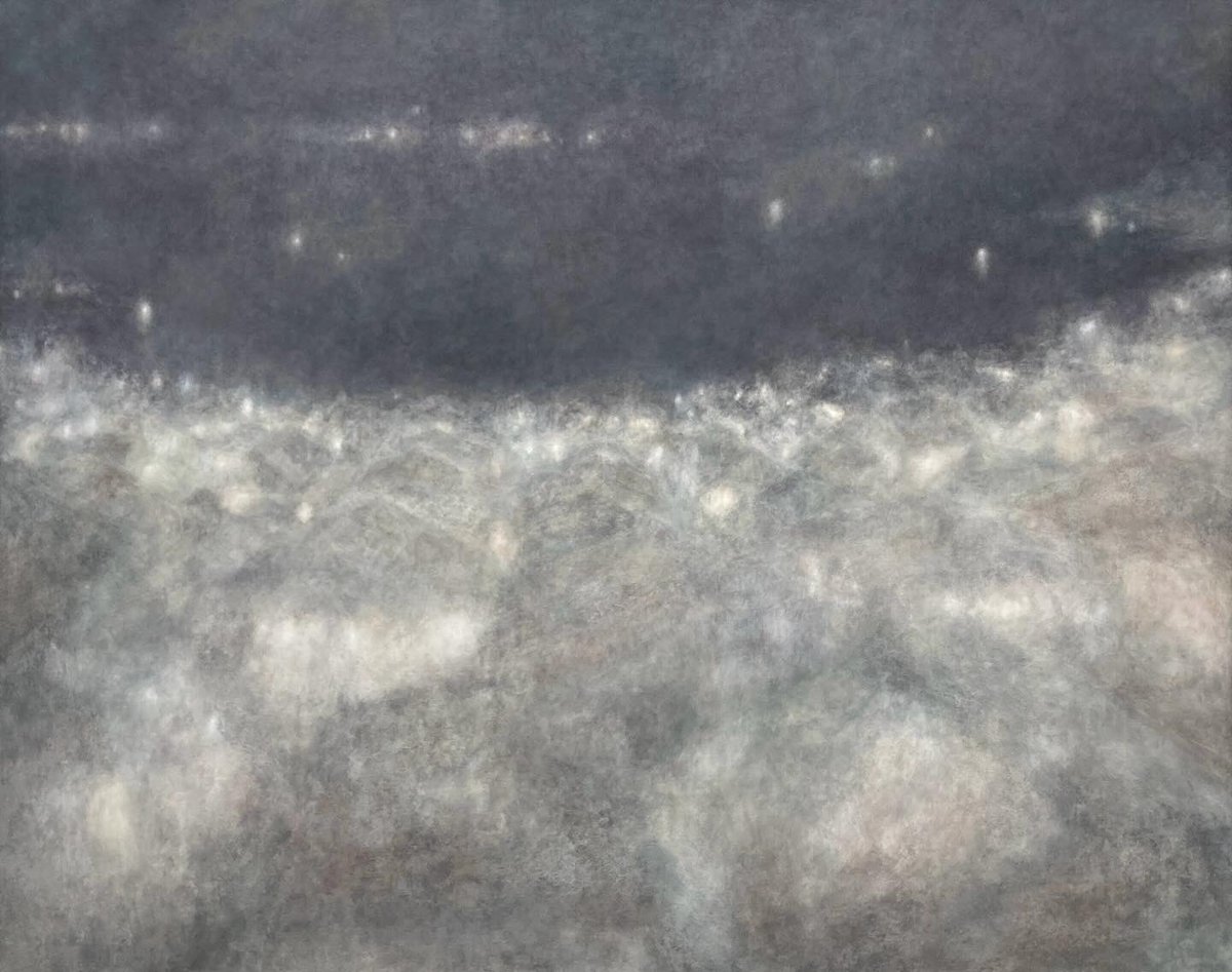 松上連雀、 日本画 、美濃和紙に須賀玄道師の、真作、大幅、送料無料