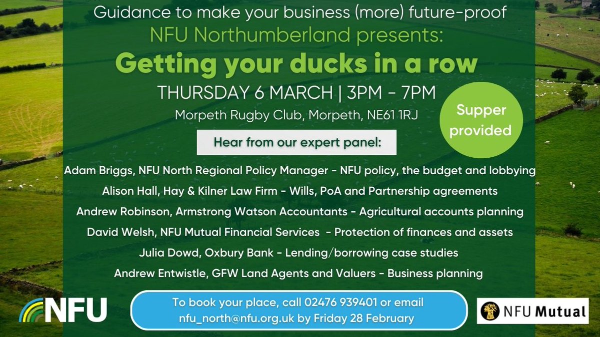 NFU North tweet media