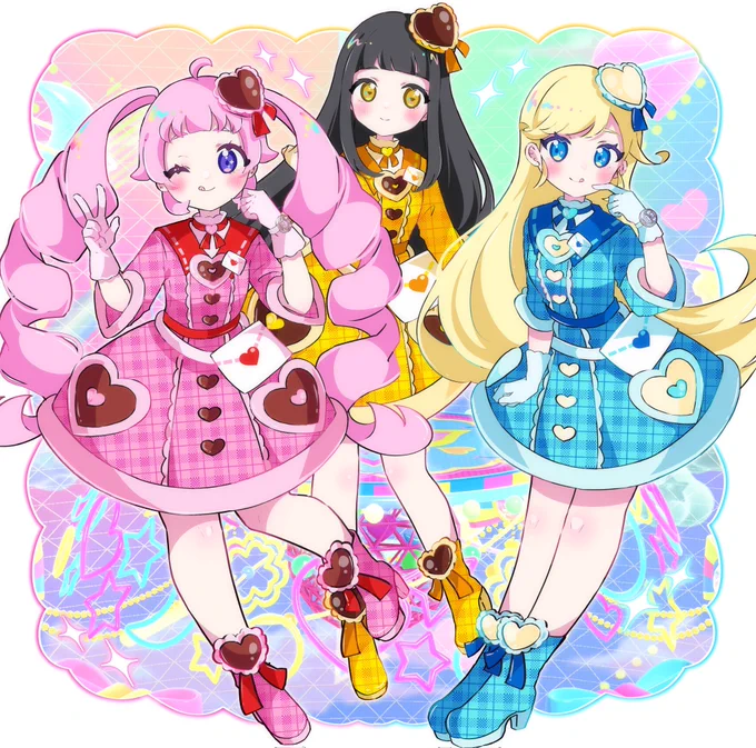 バレンタインレターコーデ #ひみつのアイプリ 