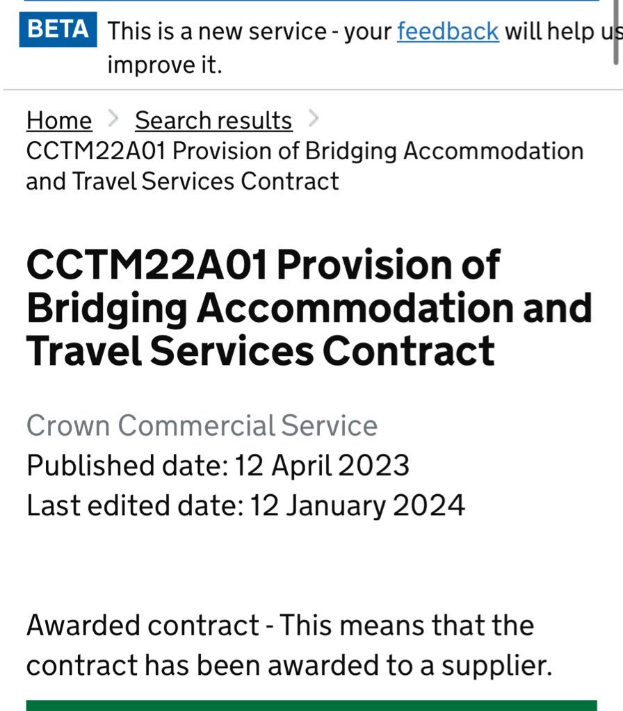 procurementfile's tweet photo. @elonmusk @DOGE I will raise you. The UK taxpayer paid £1.5bn for a contract including the floating barge to house Asylum seekers, The Bibby Stockholm. https://t.co/PWMJW9PWmK